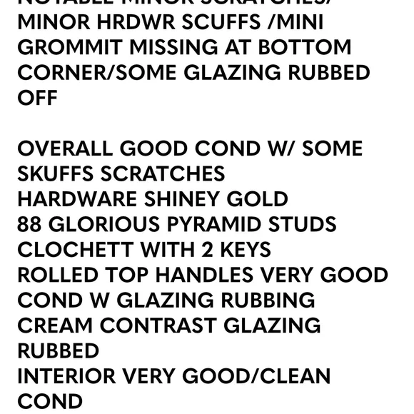 SOLD Louis Vuitton Vintage   2003 RARE SAHALI          LEATHER 'LE FABULEUX - Picture 14 of 15